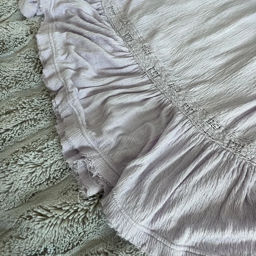 Free People sleeveless tunic dress in lavender size L - Picture 4 of 9